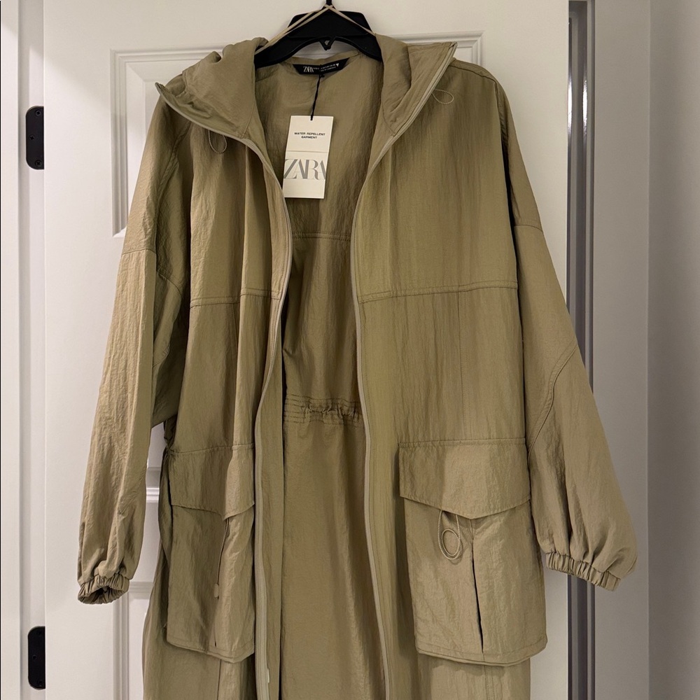 Zara Parachute Jacket NWT - Picture 9 of 14